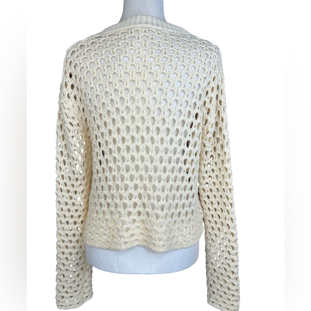 Debut Crochet Granny Square Sweater M
Open Knit Boho Patchwork Retro Cottagecore - Picture 4 of 10